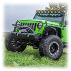 Turn Offroad Front Bumper with Full Skid Plate for Jeep Wrangler JK, JL, and Gladiator JT