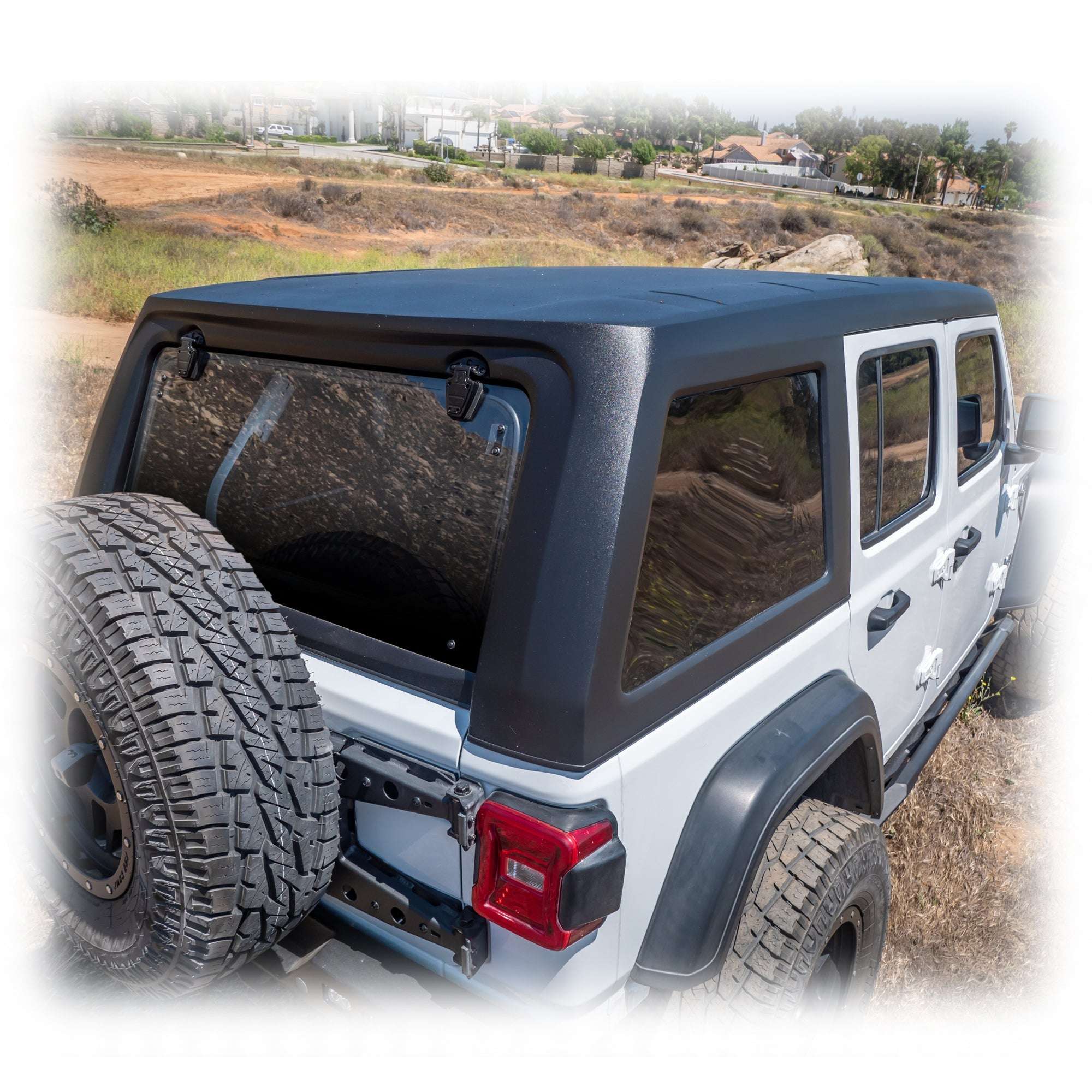 Turn Offroad Fastback 1-Piece Hard Top for Jeep Wrangler JL 4-Door