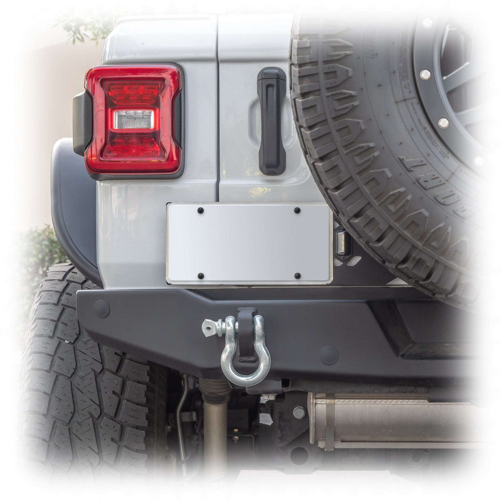 Turn Offroad License Plate Relocation Kit for Jeep Wrangler JL