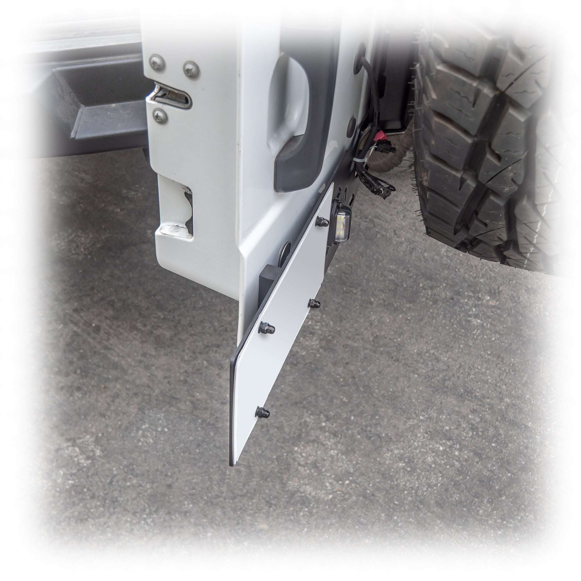 Turn Offroad License Plate Relocation Kit for Jeep Wrangler JL