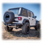 Turn Offroad Rear Bumper with Hitch Receiver for Jeep Wrangler JL