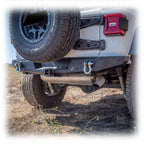 Turn Offroad Rear Bumper with Hitch Receiver for Jeep Wrangler JL
