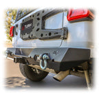 Turn Offroad Rear Bumper with LED Pod Lights and Hitch Receiver for Jeep Wrangler JL