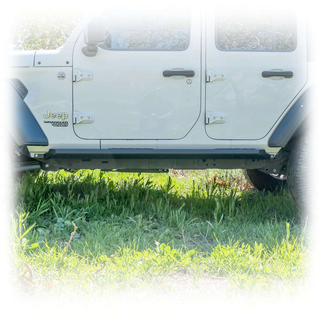 Turn Offroad Rock Slider Steps with Frame-Mount System for Jeep Wrangler JL 4-Door