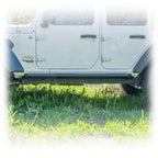Turn Offroad Rock Slider Steps with Frame-Mount System for Jeep Wrangler JL 4-Door