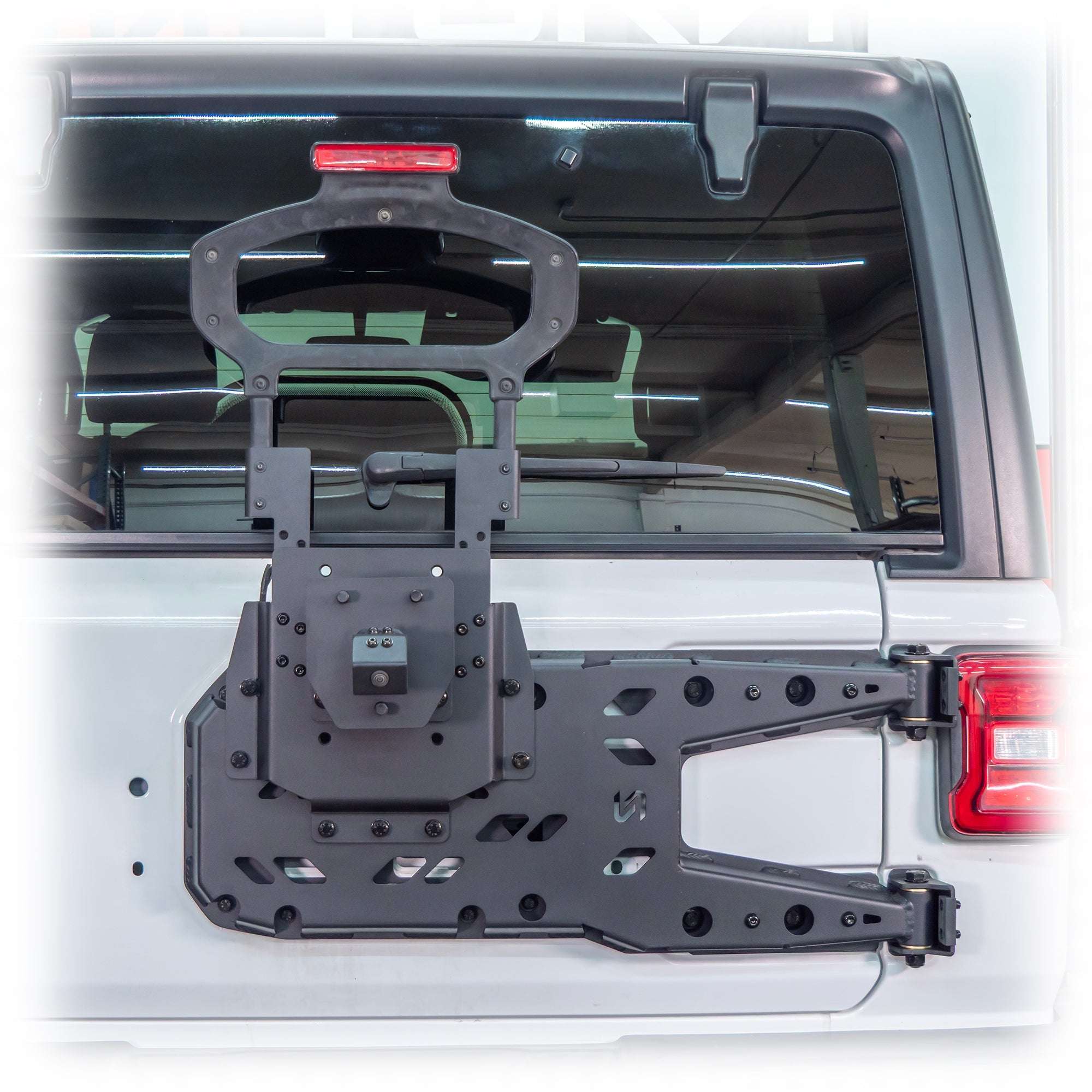 Turn Offroad Tailgate Reinforcement Tire Carrier for Jeep Wrangler JL