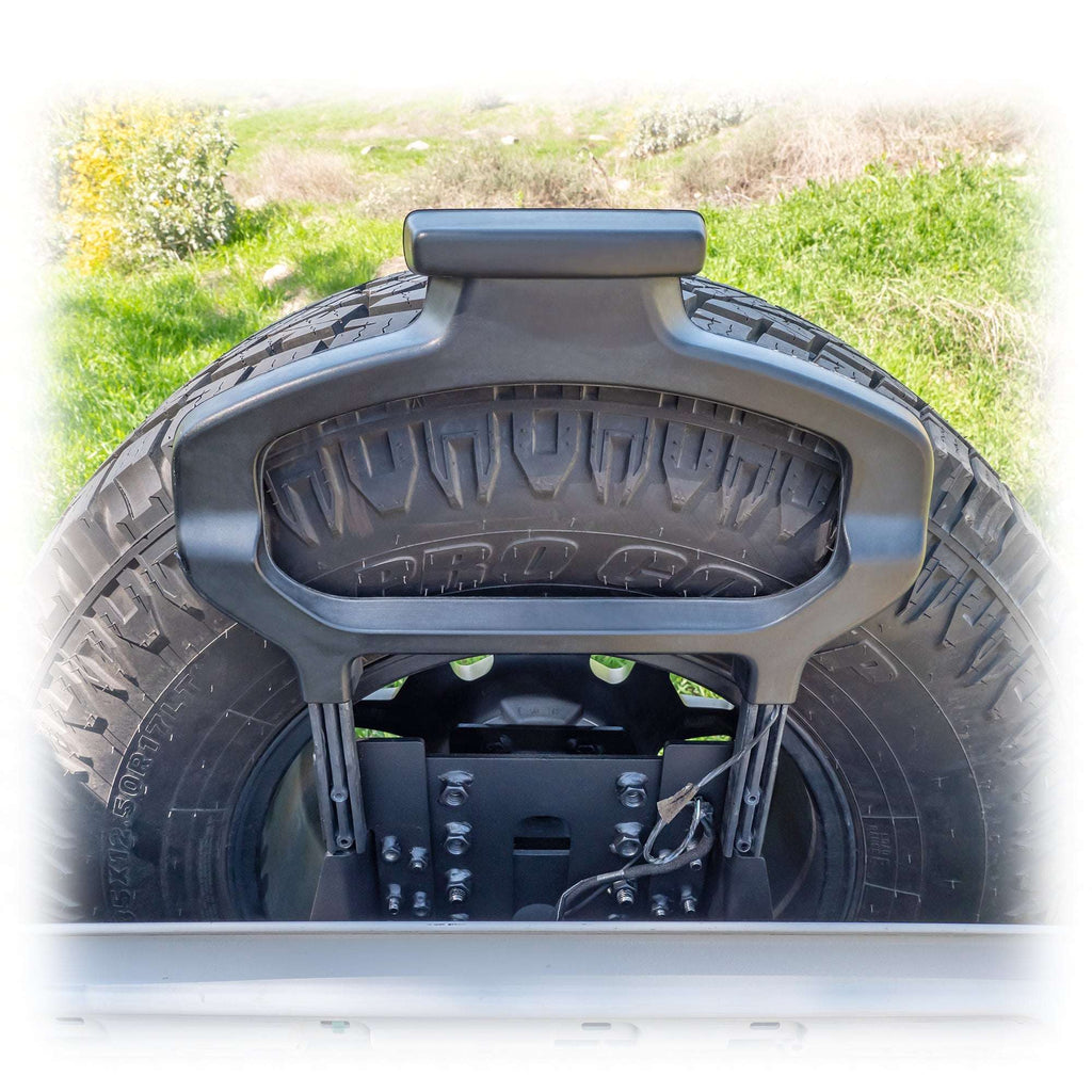 Turn Offroad Tailgate Reinforcement Tire Carrier for Jeep Wrangler JL