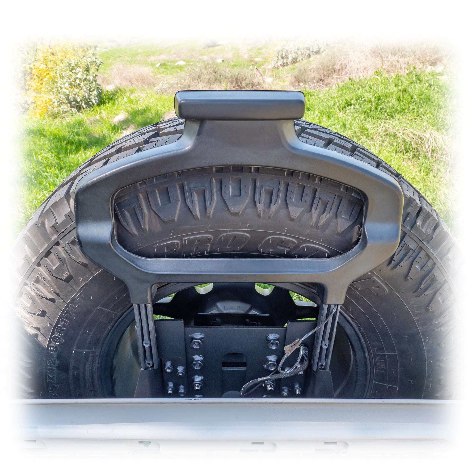 Turn Offroad Tailgate Reinforcement Tire Carrier for Jeep Wrangler JL