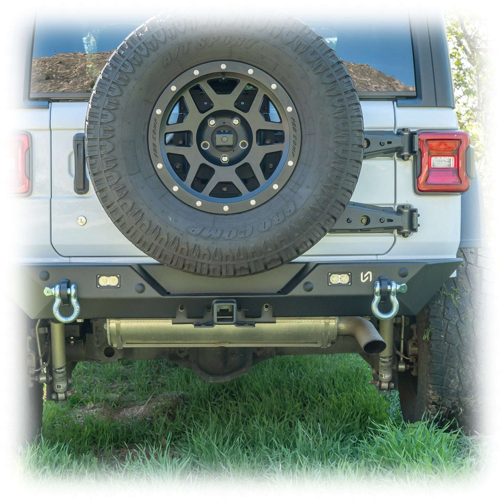 Turn Offroad Tailgate Reinforcement Tire Carrier for Jeep Wrangler JL