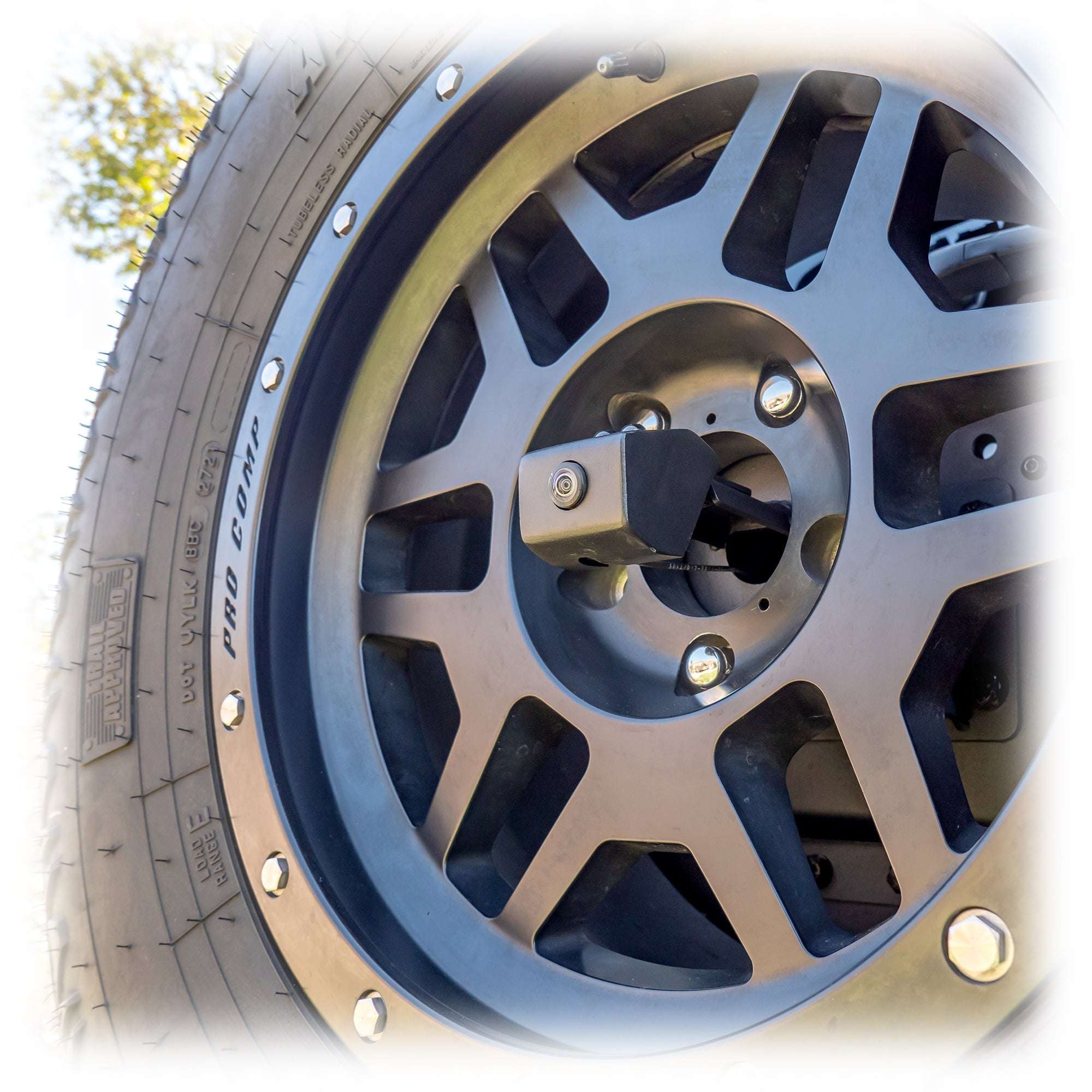Turn Offroad Tailgate Reinforcement Tire Carrier for Jeep Wrangler JL