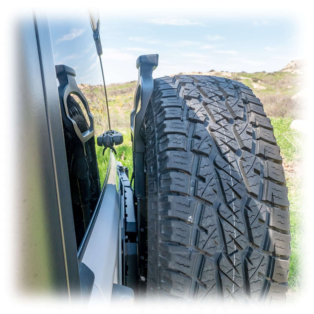 Turn Offroad Tailgate Reinforcement Tire Carrier for Jeep Wrangler JL