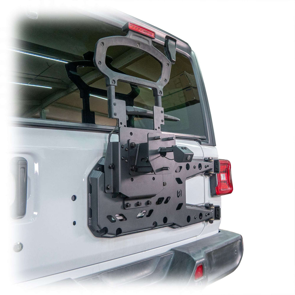 Turn Offroad Tailgate Reinforcement Tire Carrier for Jeep Wrangler JL