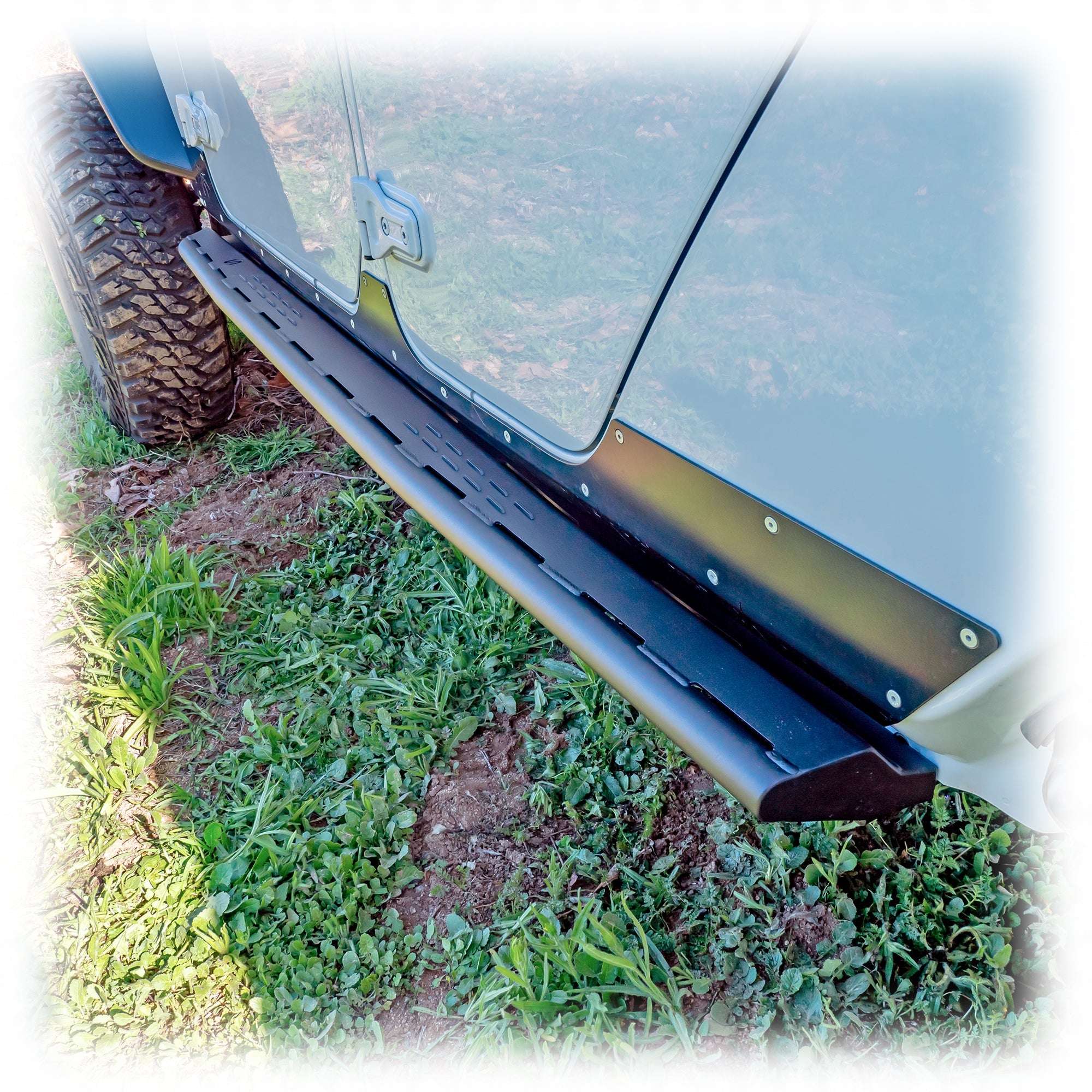 Turn Offroad Rock Slider Steps with Frame-Mount System for Jeep Gladiator JT