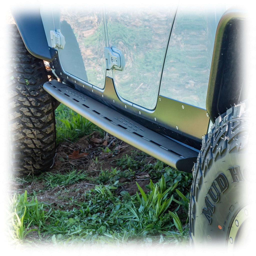 Turn Offroad Rock Slider Steps with Frame-Mount System for Jeep Gladiator JT