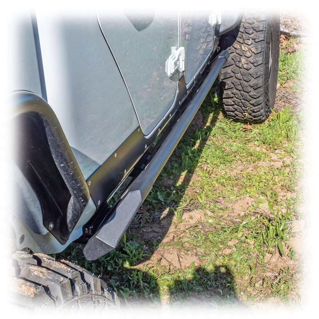 Turn Offroad Rock Sliders with Frame-Mount System for Jeep Gladiator JT