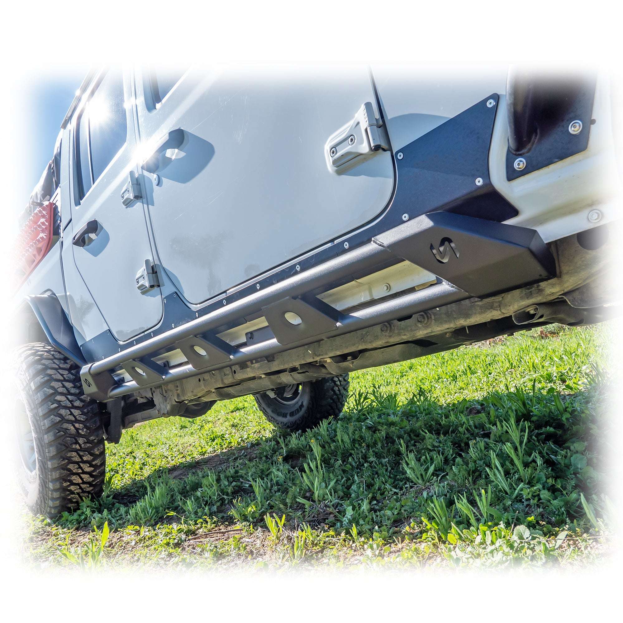 Turn Offroad Rock Sliders with Frame-Mount System for Jeep Gladiator JT