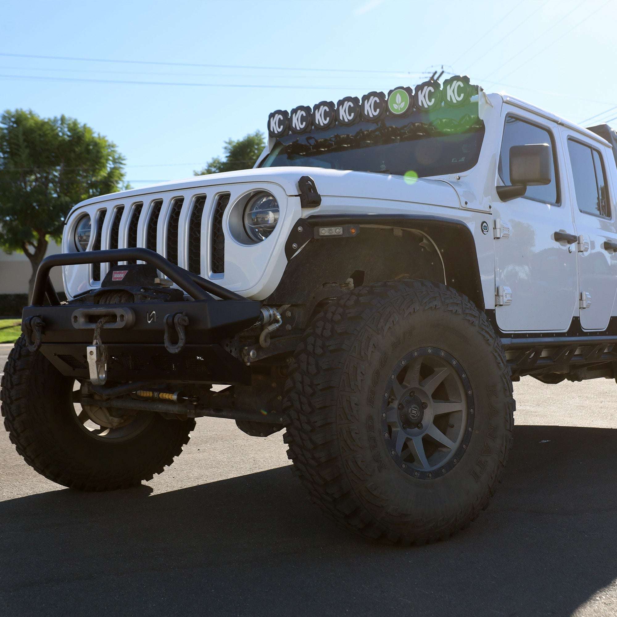Turn Offroad Rock Sliders with Frame-Mount System for Jeep Gladiator JT