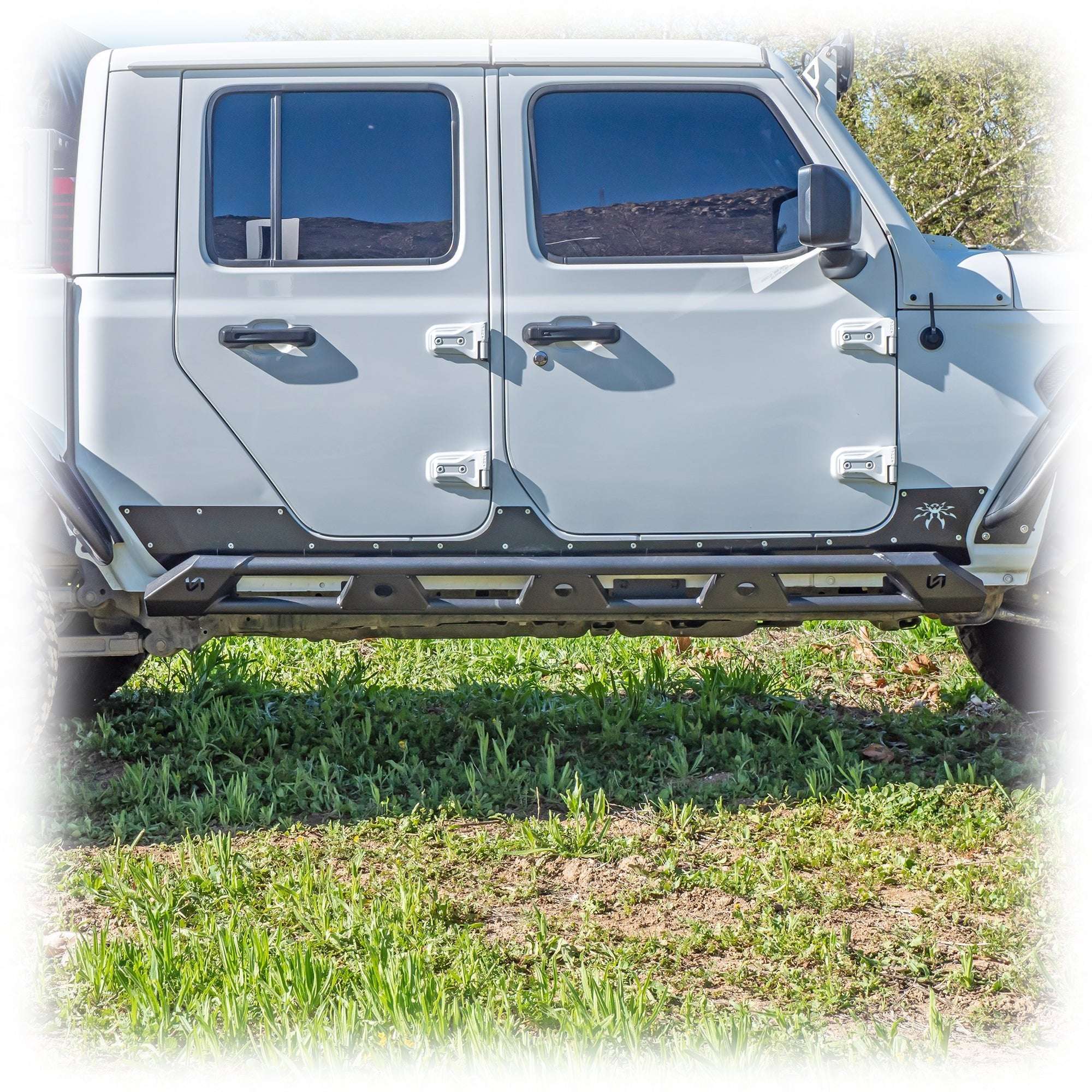 Turn Offroad Rock Sliders with Frame-Mount System for Jeep Gladiator JT