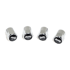 Chrome Valve Stem Tire Caps, Style: Jeep (Wrangler Compass Patriot Wagoneer)