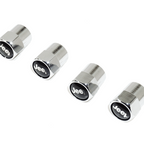 Chrome Valve Stem Tire Caps, Style: Jeep (Wrangler Compass Patriot Wagoneer)