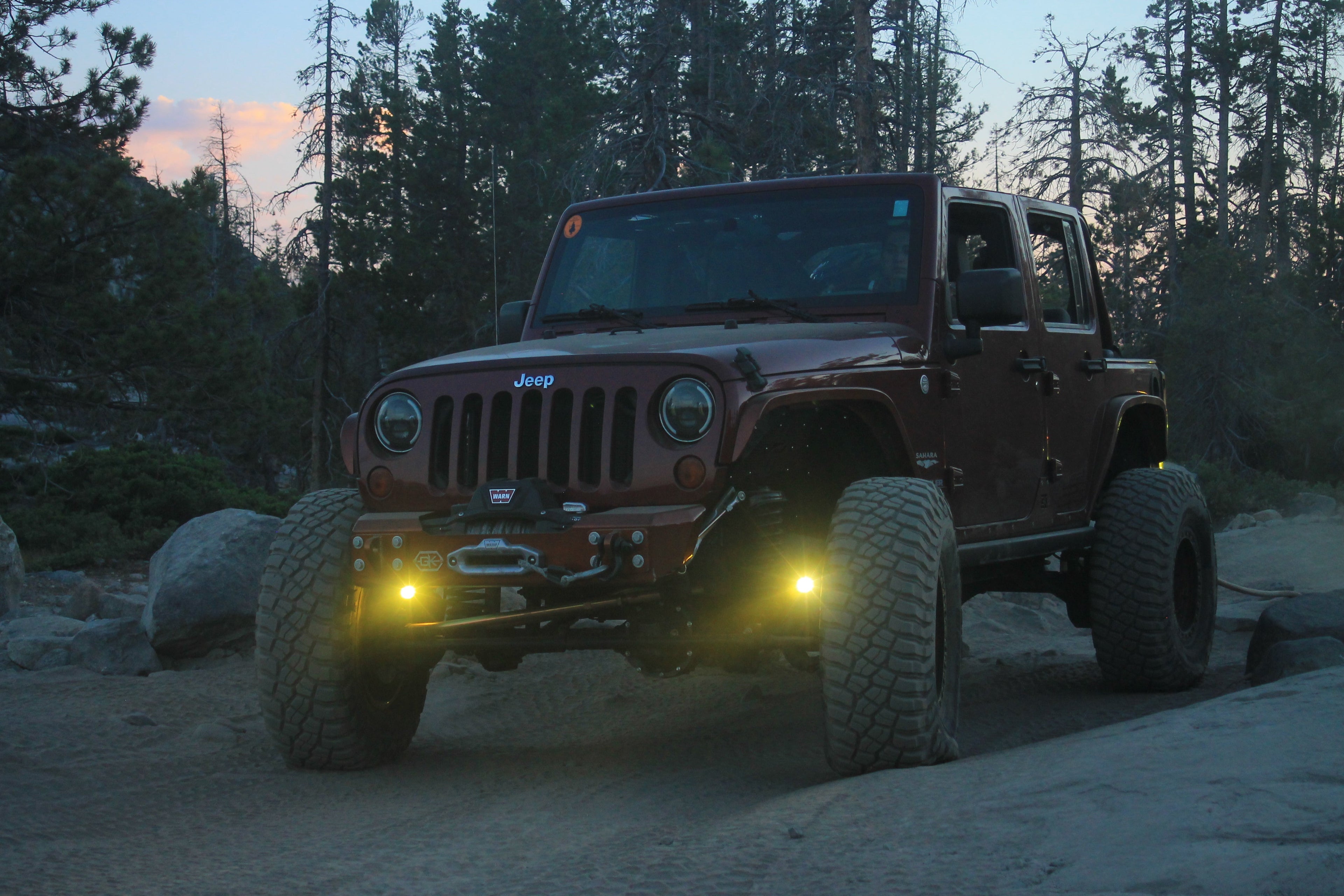 Jeep JK Steerable Knuckle Pod Light Mounts (2007-2018 Wrangler) By Gatekeeper Off-Road