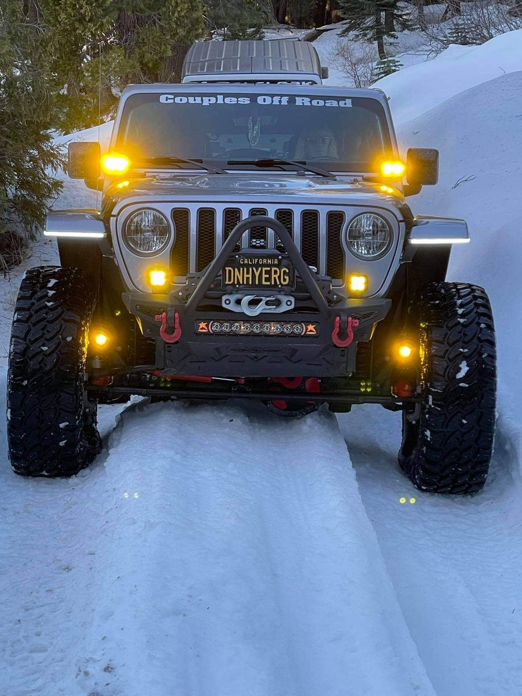 Jeep JL / JT Steerable Knuckle Pod Light Mounts (2018+ Gladiator/Wrangler) By Gatekeeper Off-Road
