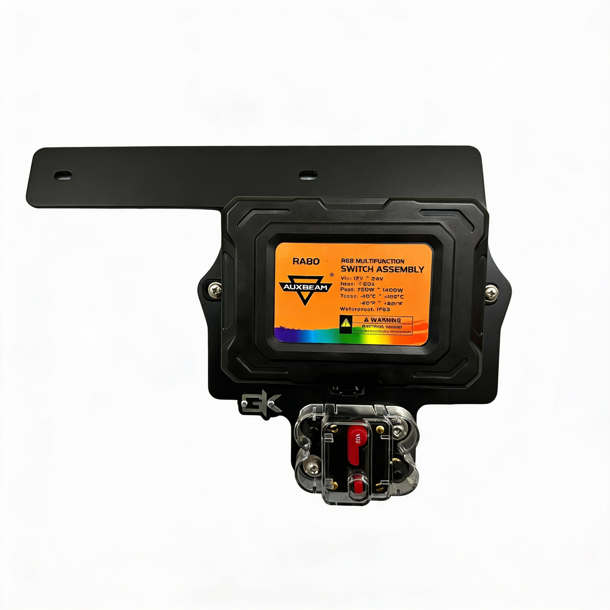 2018+ Jeep JL JT Auxbeam Control Box Mount for Wrangler Gladiator By Gatekeeper Off-Road