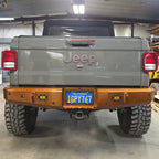 Gauntlet Rear Bumper for 2020+ Jeep Gladiator JT By Gatekeeper Off-Road