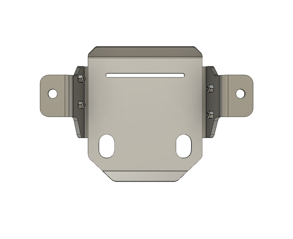 Jeep JT Tow Hitch Skid Plate for 2020+ Gladiator By Gatekeeper Off-Road