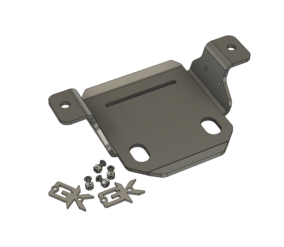 Jeep JT Tow Hitch Skid Plate for 2020+ Gladiator By Gatekeeper Off-Road