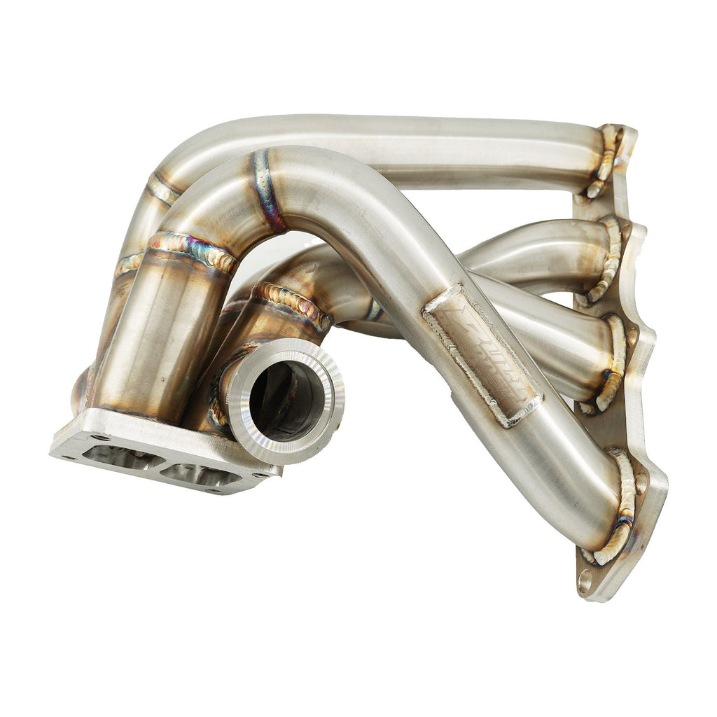 B Series Forward Front Facing Turbo Manifold T4 B16 B18 B20 GSR B18C SFWD 44mm - Bull Boost Performance