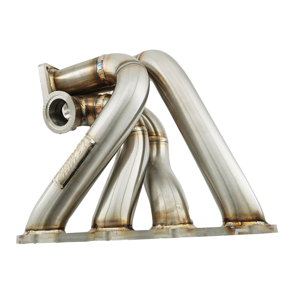 B Series Forward Front Facing Turbo Manifold T4 B16 B18 B20 GSR B18C SFWD GTX3582 - Bull Boost Performance