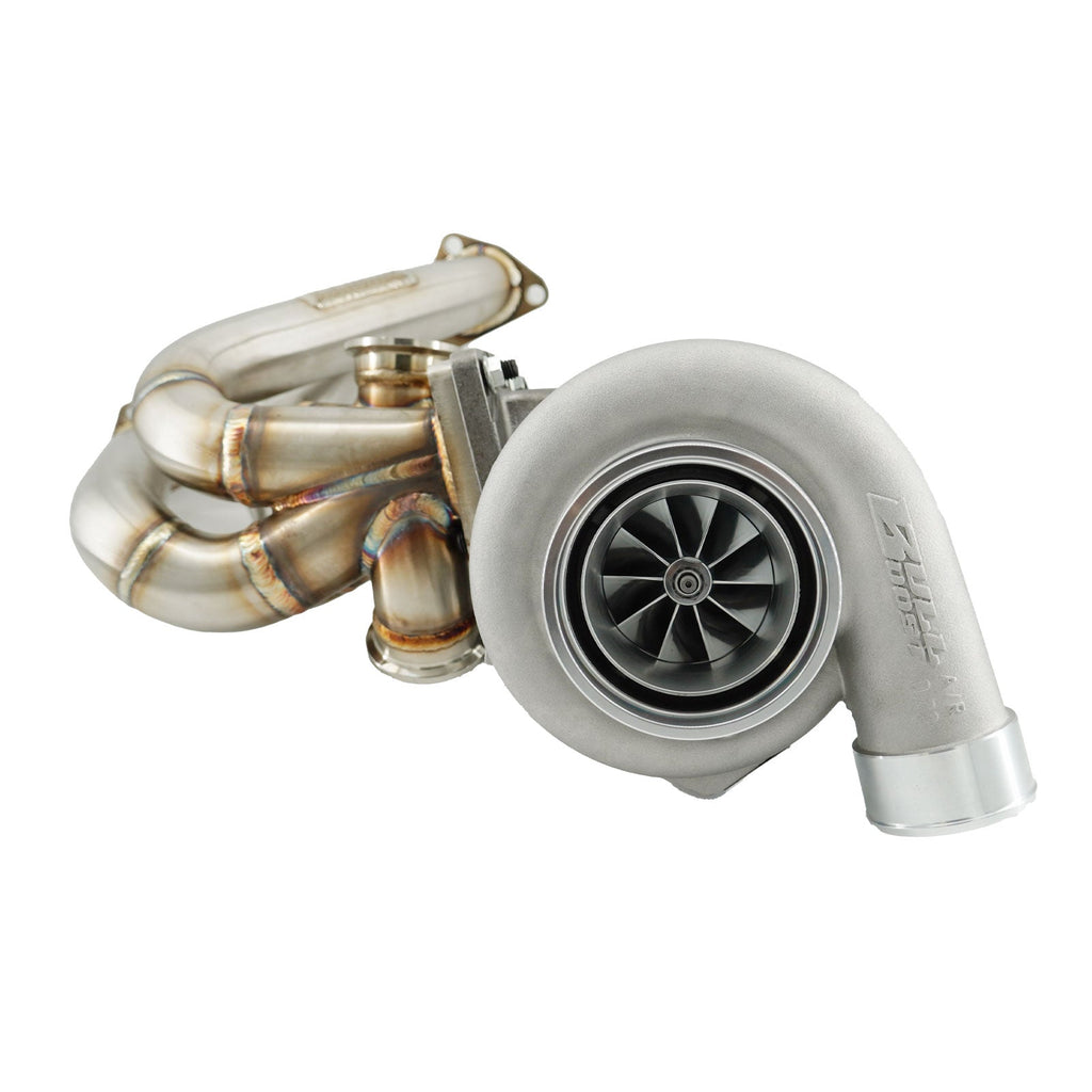 B Series Forward Front Facing Turbo Manifold T4 B16 B18 B20 GSR B18C SFWD GTX3582 - Bull Boost Performance
