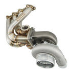B Series Forward Front Facing Turbo Manifold T4 B16 B18 B20 GSR B18C SFWD GTX3582 - Bull Boost Performance