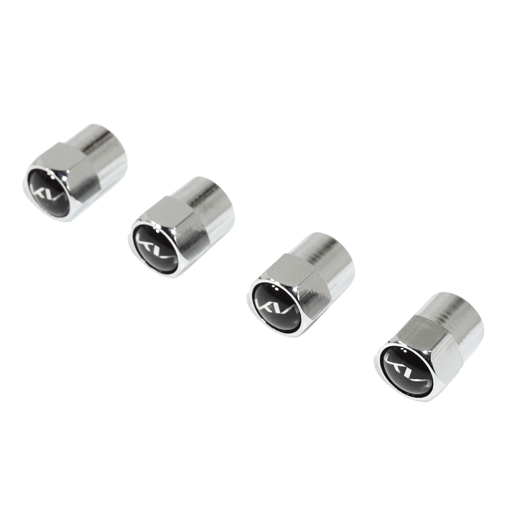 Chrome Valve Stem Tire Caps, Style: KIA