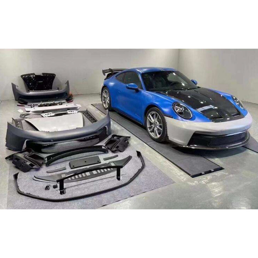 GT3 Style PP Material Full Body Kit for Porsche 911 992 - Bull Boost Performance