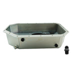 Notched Baffled Turbo Oil Pan -10AN K-Swap K20 K24 Civic Si 8th Gen 06-11 Honda - Bull Boost Performance