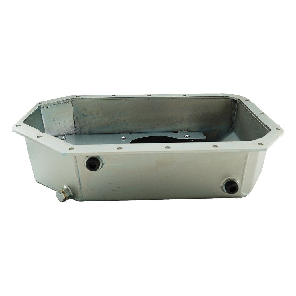Notched Baffled Turbo Oil Pan -10AN K-Swap K20 K24 Civic Si 8th Gen 06-11 Honda - Bull Boost Performance