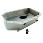 Notched Baffled Turbo Oil Pan -10AN K Swap K20 K24 DC2 Integra Prelude EP3 CRX EF - Bull Boost Performance