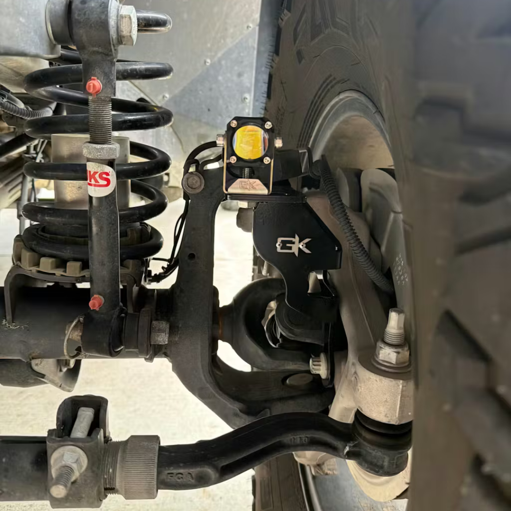 Jeep JL / JT Steerable Knuckle Pod Light Mounts (2018+ Gladiator/Wrangler) By Gatekeeper Off-Road