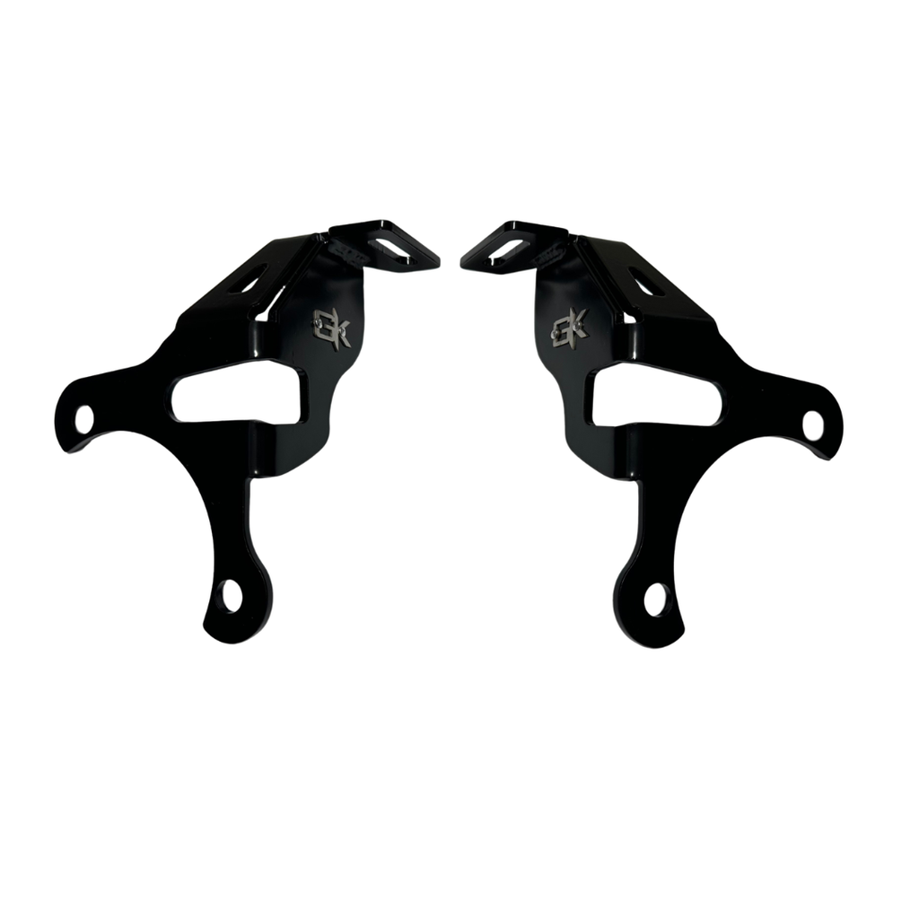 Jeep JL / JT Steerable Knuckle Pod Light Mounts (2018+ Gladiator/Wrangler) By Gatekeeper Off-Road