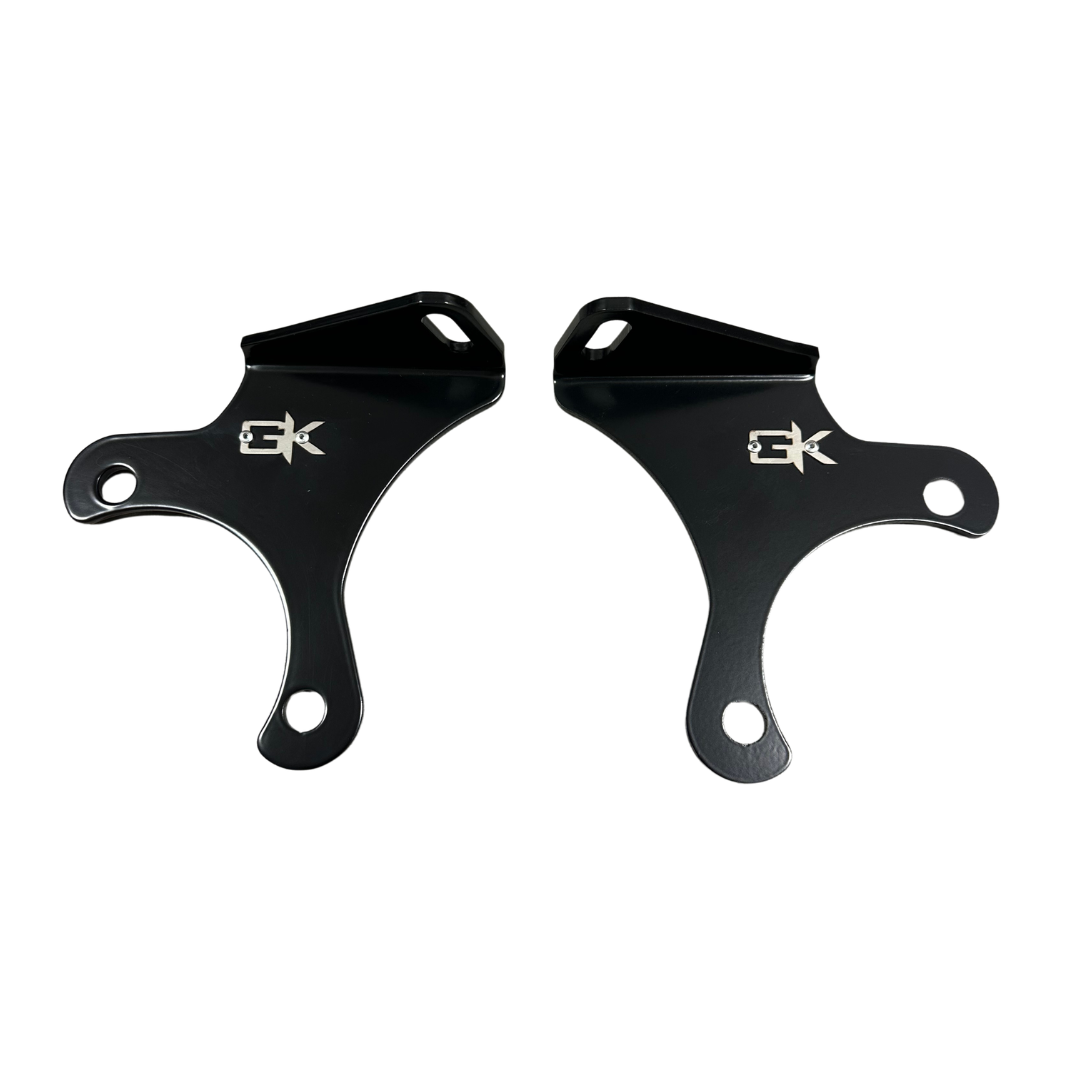 Jeep TJ XJ YJ ZJ Steerable Knuckle Pod Light Mounts (1984-2006 Wrangler/Cherokee) By Gatekeeper Off-Road