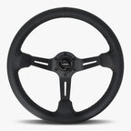The Le Mans | Black Leather | Black Spoke | Black Stitch