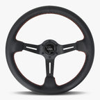The Le Mans | Black Leather | Black Spoke | Euro Stitch