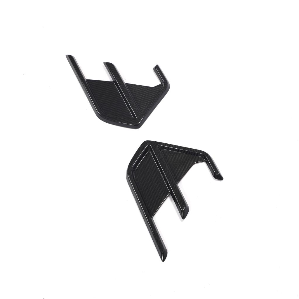 Audi RS7 C8 Sportback 4-Door Pre-Preg Dry Carbon Fiber Rear Bumper Canards 2020 - 2023
