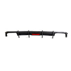 Audi A4 B9 Sedan Carbon Fiber Gloss Black Rear Bumper Diffuser 2018 - 2019