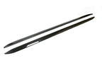Audi A5 8T 4-Door Sedan Carbon Fiber Side Skirt Extensions 2010 - 2011