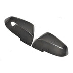 Full Replacement Carbon Fiber Mirror Covers for BMW F10 F11 F18 5 Series (2014–2016) Performance Style