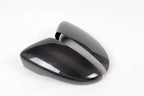 VW Scirocco Carbon Fiber Mirror Covers – Gloss Black Caps (2013–2016)