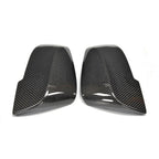 Full Replacement Carbon Fiber Mirror Covers for BMW F10 F11 F18 5 Series (2014–2016) Performance Style